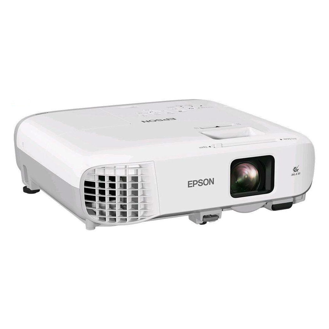 Проектор Epson EB-970 XGA (1024х768), основной формат - 4:3, 4000 lm, 15 000:1,  RJ45 x1, Wi-Fi (опционально), 3 кг. V11H865040 V11H865040