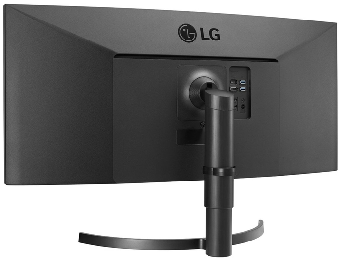 Монитор LG 35" VA LED изогнутый, 3440x1440, 5ms, 178°/178°, 300cd/m2, 2500:1 (Mega DCR), 2*HDMI, DP, USB Type-C, 100Hz, AMD FreeSync, HDR10, колонки, HAS, VESA, Black 35WN75C-B 35WN75C-B #7