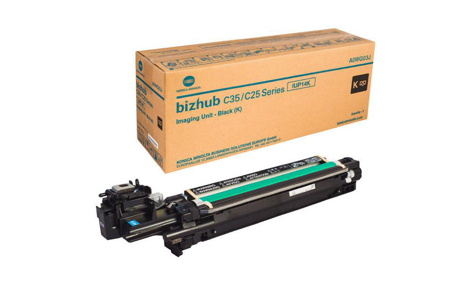 Блок формирования изображения черный (30K) IUP-14K Konica-Minolta bizhub C25/C35 (A0WG03J) A0WG03J