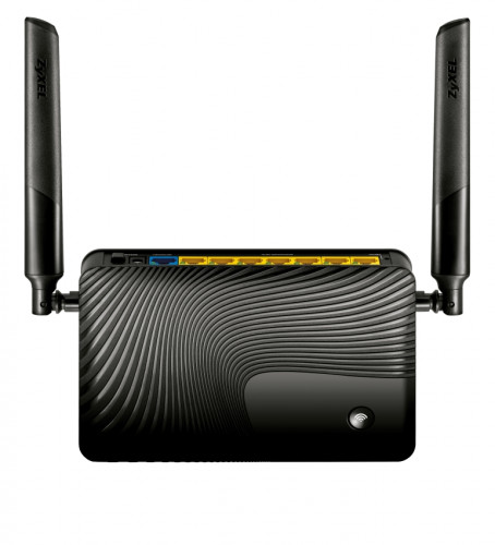 Интернет-центр Zyxel гигабитный с двухдиапазонной AP Wi-Fi AC1200, 8-портовым управляемым коммутатором Keenetic Ultra II Keenetic Ultra II