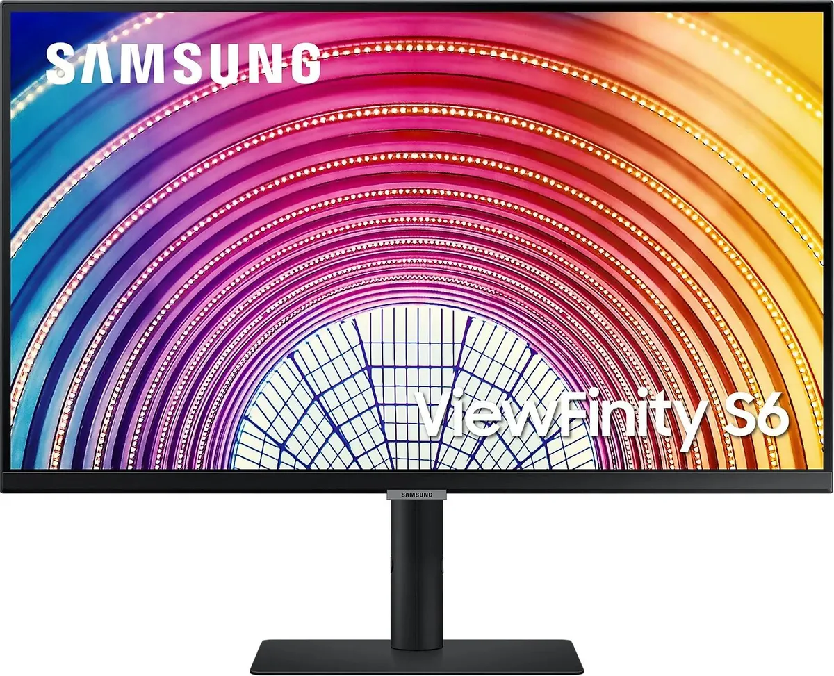 Монитор Samsung S27A600NAI 27" черный IPS LED 5ms 16:9 HDMI M/M полуматовая HAS Piv 1000:1 300cd 178гр/178гр 2560x1440 75Hz DP WQ USB LS27A600NAIXCI LS27A600NAIXCI