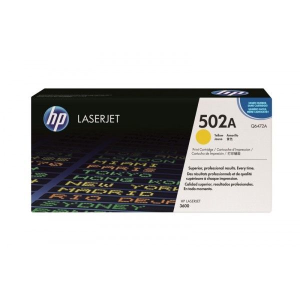 Картридж HP Q6472A, Yellow Color LaserJet 3600, Yellow, 4000 стр. Q6472A