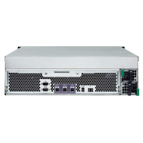 Полка расширения QNAP Expansion unit with SAS interface, 16 HDD, rackmount, 2 PSU. W/o rail kit RAIL-A03-57 REXP-1610U-RP REXP-1610U-RP