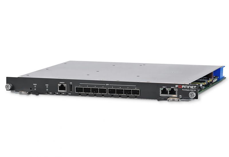 Межсетевой экран Fortinet FortiGate-5001C Security blade with 2 x 10GE SFP+ slots, 2x GE RJ45 management port, SPU NP4 and CP8 hardware accelerated, 128GB SSD onboard storage FG-5001C FG-5001C