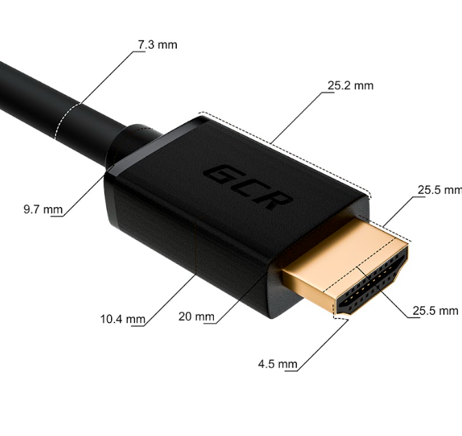 Кабель Greenconnect 3.0m HDMI версия 2.0, HDR 4:2:2, Ultra HD, 4K 60 fps 60Hz/5K*30Hz, 3D, AUDIO, 18.0 Гбит/с, 28/28 AWG, OD7.3mm, тройной экран, черный GCR-HM411-3.0m GCR-HM411-3.0m