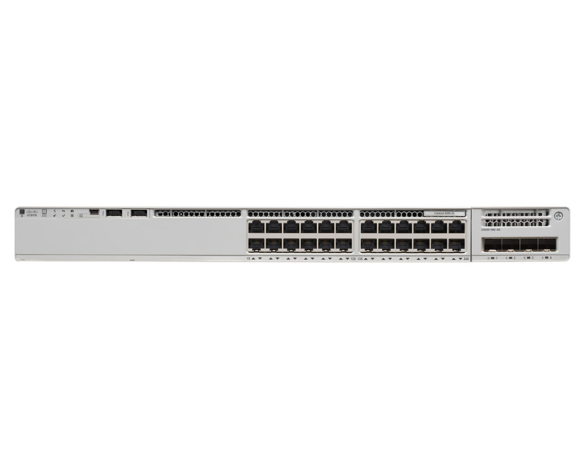 Коммутатор Cisco C9200L-24T-4X-E Catalyst 9200L 24-port data, 4 x 10G ,Network Essentials C9200L-24T-4X-E C9200L-24T-4X-E