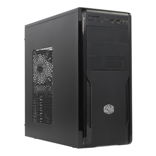 Копус Cooler Master CM Force 251 () черный, без БП, ATX/micro ATX, габаритные размеры: 180 x 416.6 x 429.5 мм, отсеки 5.25" - 2 внешних, отсеки 3.5" FOR-251-KKN2 FOR-251-KKN2