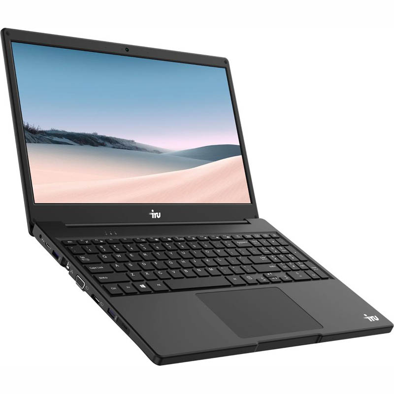 Ноутбук iRU Калибр 15Y Core i7 8550U 8Gb SSD256Gb Intel UHD Graphics 620 15.6" IPS FHD (1920x1080) Windows 11 Home Single Language 64 black WiFi BT Cam 8000mAh 1827532 1827532