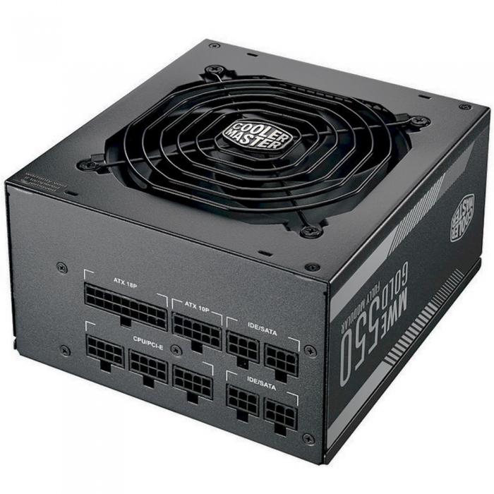 Блок питания Cooler Master MasterWatt V550 Gold 550W A/EU Cable RTL MPY-5501-AFAAGV-EU MPY-5501-AFAAGV-EU