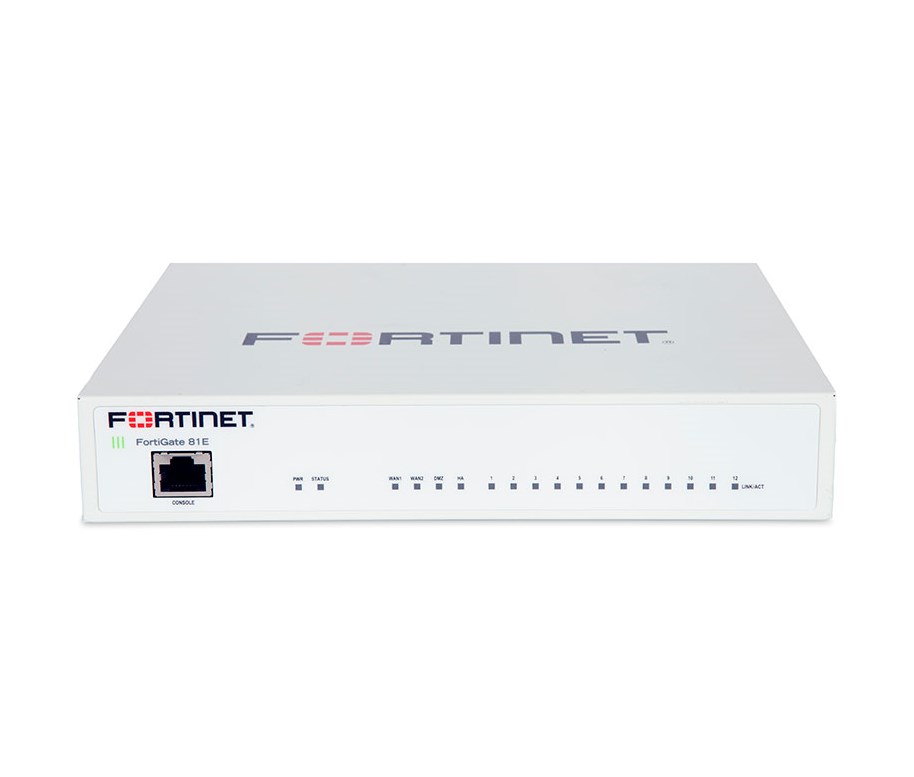 Межсетевой экран Fortinet FortiGate-81E-POE 16 x GE RJ45 ports (including 2 x WAN ports, 1 x DMZ port, 1 HA port, 12 x PoE ports). 128GB onboard storage. Max managed FortiAPs (Total/Tunnel) 32/16 FG-81E-POE FG-81E-POE