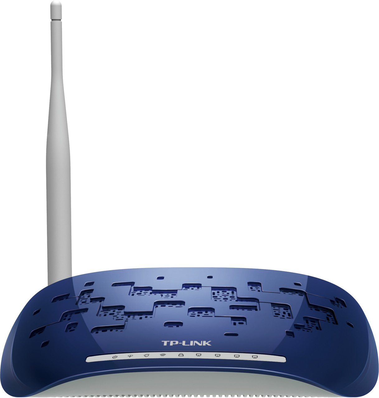 Маршрутизатор TP-Link 150n, со встроенным модемом ADSL2+, Annex A, ADSL-сплиттер, 802.11n/g/b, 4*10/100 TD-W8950ND TD-W8950ND