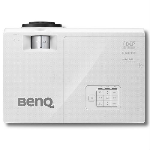 Проектор BenQ SW752+ DLP, WXGA (1280x800), 5000 AL, 1.5X, TR 1.46-2.2, HDMIx2/ MHLx1, VGA, LAN control, USB Power, White 9H.JGH77.25E 9H.JGH77.25E