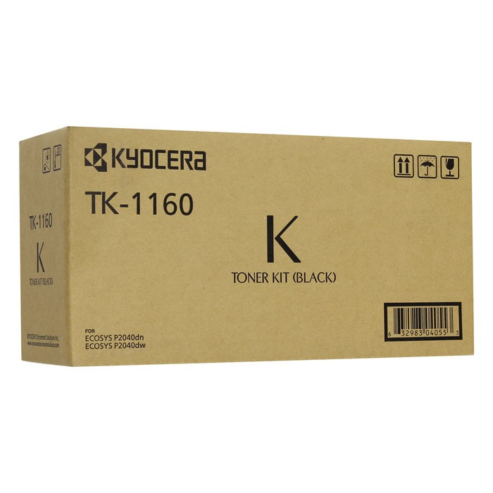 Тонер-картридж Kyocera TK-1160 для P2040dn/P2040dw 1T02RY0NL0 1T02RY0NL0