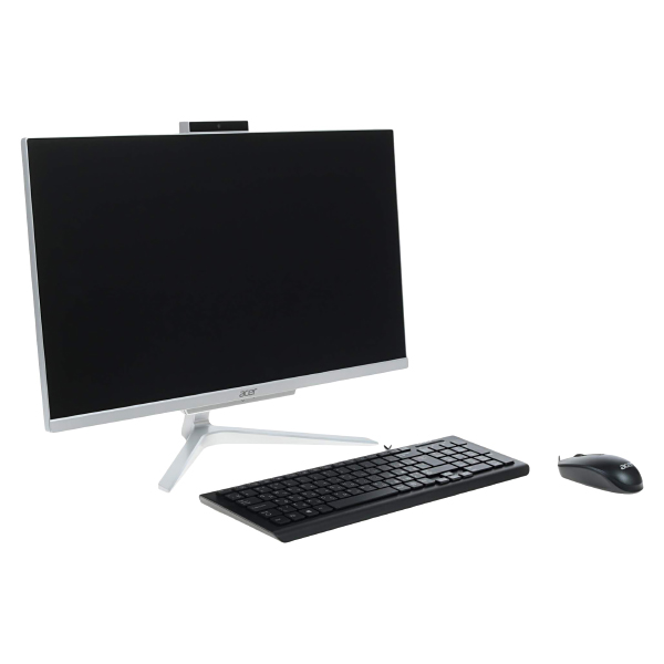 Моноблок Acer Aspire C22-865 21.5" Full HD i3 8130U (2.2)/4Gb/SSD128Gb/UHDG 620/CR/Windows 10 Home/GbitEth/WiFi/BT/65W/клавиатура/мышь/Cam/серебристый 1920x1080 DQ.BBRER.015 DQ.BBRER.015