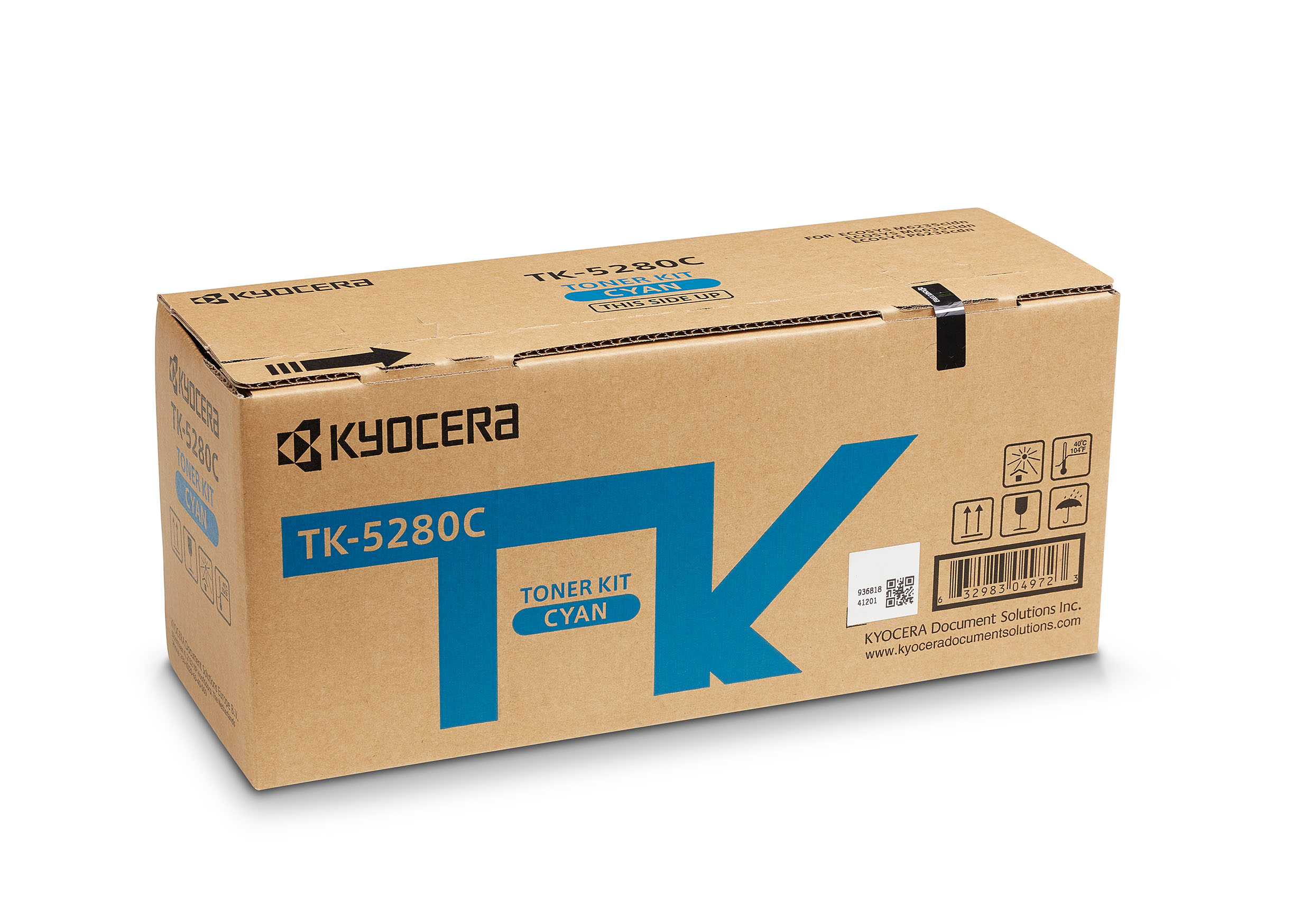 Картридж Kyocera TK-5280C 11 000 стр. Cyan для M6235cidn/M6635cidn/P6235cdn 1T02TWCNL0 1T02TWCNL0