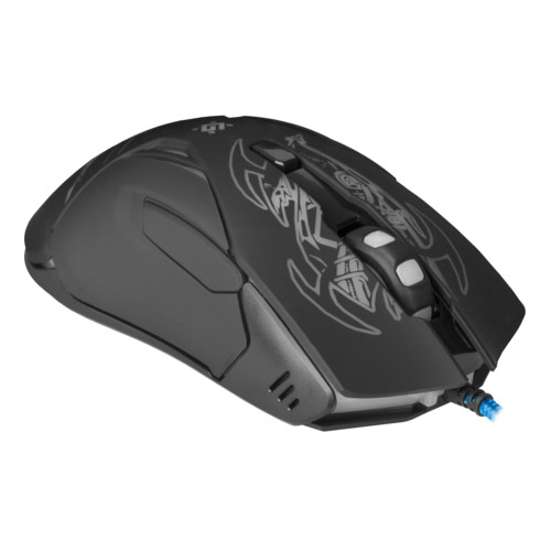 Мышь Defender проводная игровая  Doom Fighter GM-260L оптика,6кнопок,800-3200dpi 52260 52260