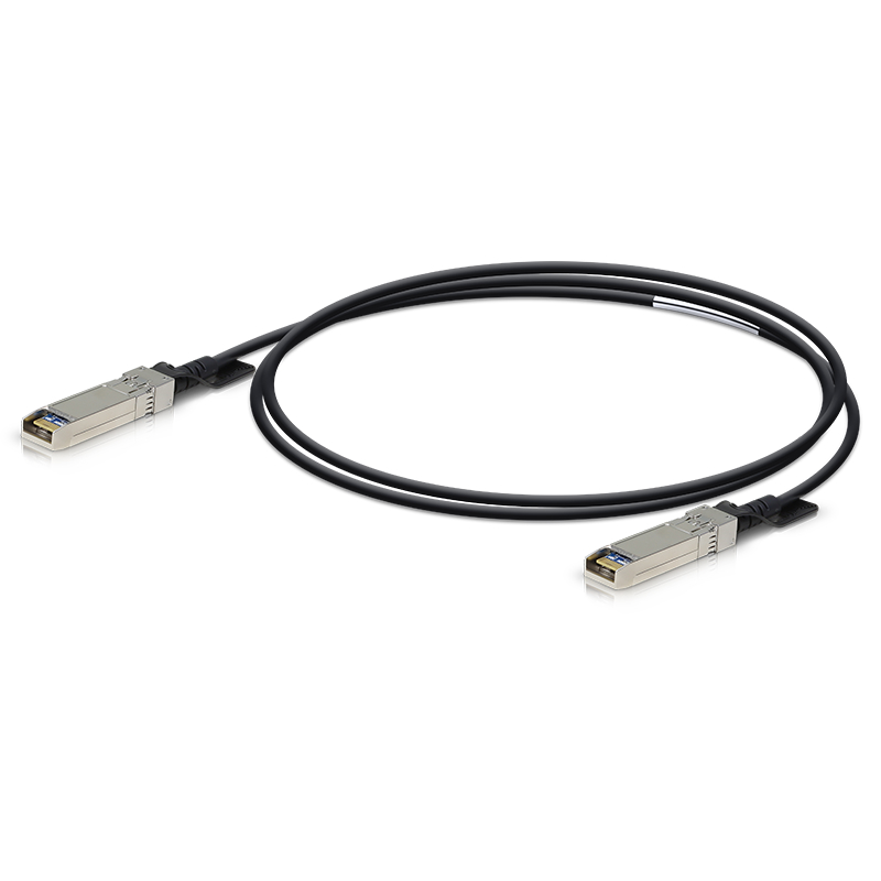 Кабель Ubiquiti UniFi Direct Attach Copper Cable, 10 Gbps, 2 m, соединительный кабель, длина 2 м. UDC-2 UDC-2