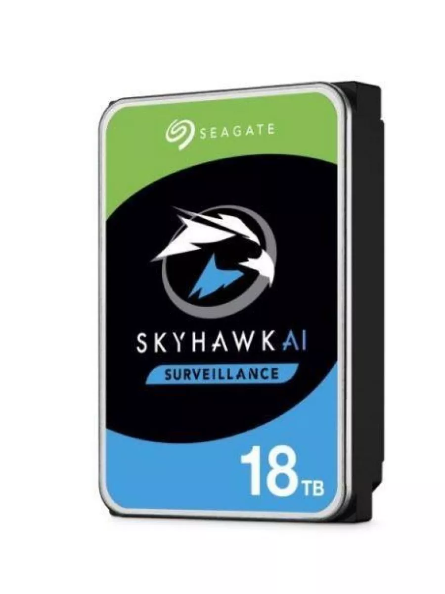 Жесткий диск Seagate ST18000VE002 SkyHawk AI,ST,18 Тб,SATA III,3,5" ST18000VE002 ST18000VE002