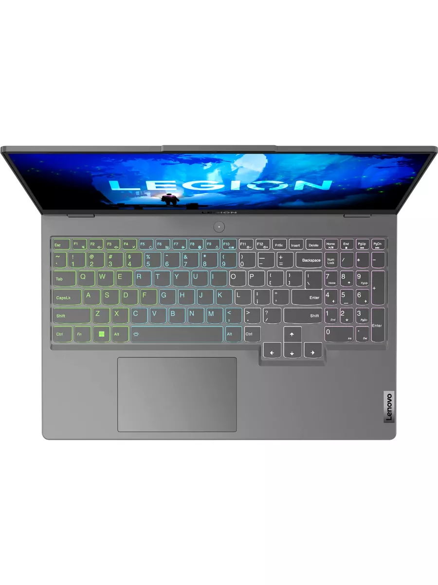 Ноутбук Lenovo Legion 5 15IAH7H 15.6"(2560x1440 IPS)/Intel Core i7 12700H(2.3Ghz)/16384Mb/1024SSDGb/noDVD/Ext:nVidia GeForce RTX3070Ti(8192Mb)/Cam/BT/WiFi/80WHr/war 1y/2.4kg/storm grey/noOS + 300W, RU kbd 82RB00MERK 82RB00MERK #3