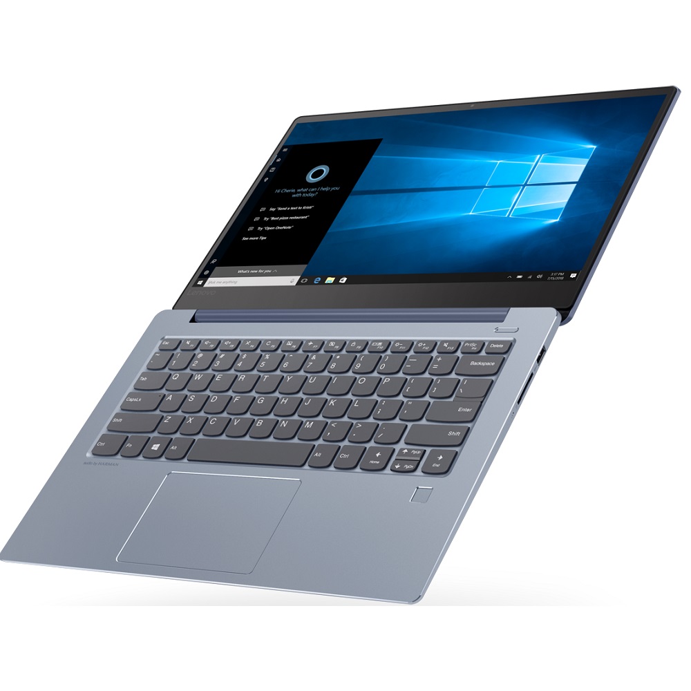 Ноутбук Lenovo IdeaPad 530S-14IKB Core i7 8550U, 16Gb, SSD256Gb, Intel UHD Graphics 620, 14", IPS, FHD (1920x1080), Windows 10 Home, blue, WiFi, BT, Cam¶ 81EU00P6RU 81EU00P6RU