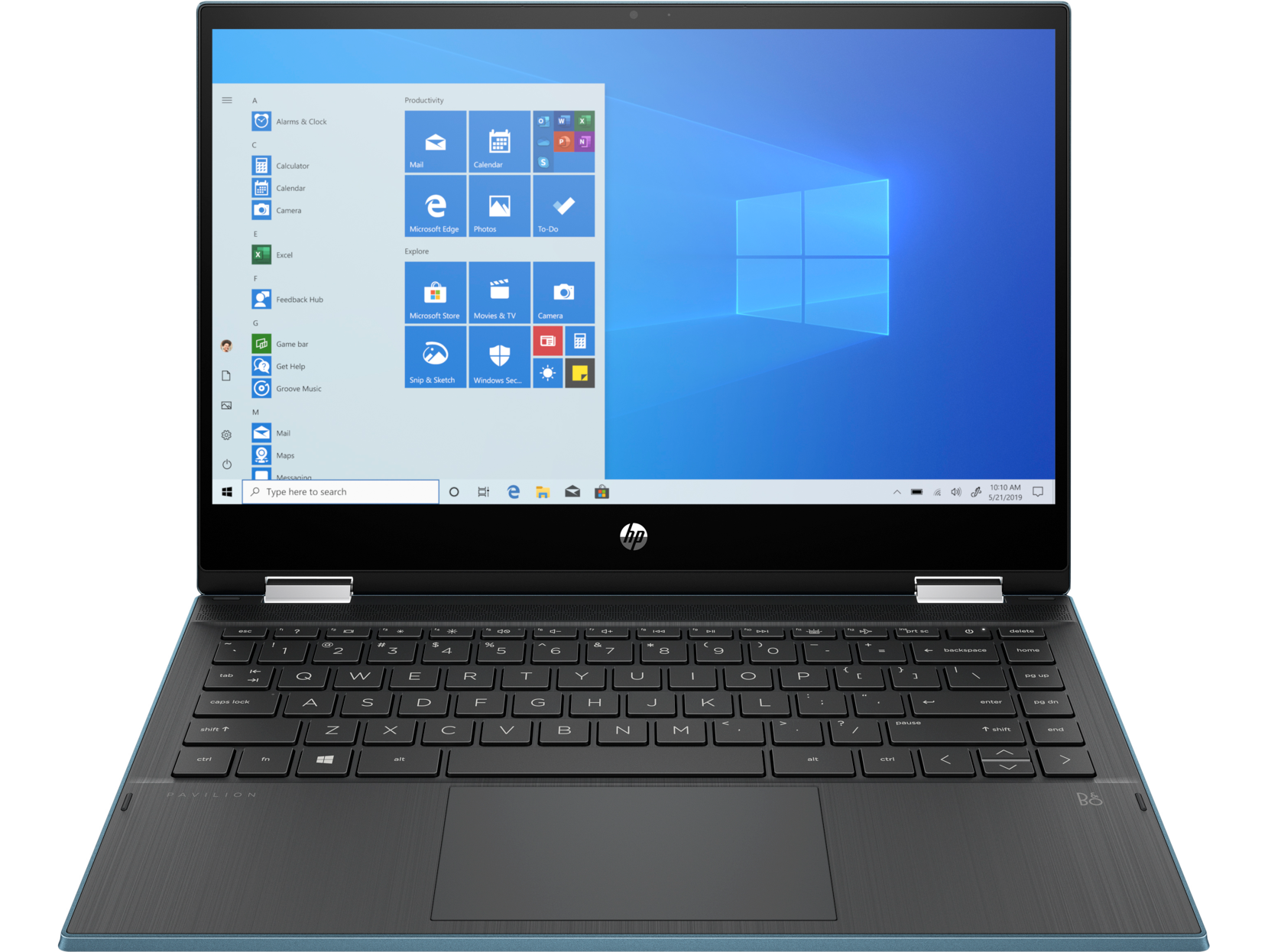 Ноутбук HP Pavilion x360 14-dw1004ur Pentium Gold 7505 4GB DDR4 1DM 3200 128GB SATA Intel UHD Graphics - UMA Win10 Forest teal FF Touch/14 HD Antiglare SVA 250 nits Narrow Border 2X2Q8EA 2X2Q8EA