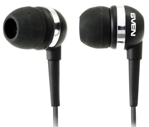 Наушники Sven внутриканальные E-140, черный SV-017859 SV-017859