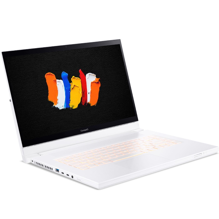 Ноутбук Acer ConceptD 7 Ezel CC715-71P-77U5 15.6" UHD ComfyView 4K LED LCD Corning Gorilla Glass 6 350 nit i7-10750H NVIDIA® Quadro™ RTX3000 6 GB VRAM 32 (16x2) GB DDR4 2666MHz 1024 (512x2 RAID0) GB PCIe NVMe SSD Transformable design Windows 10 Pro N NX.C5DER.003