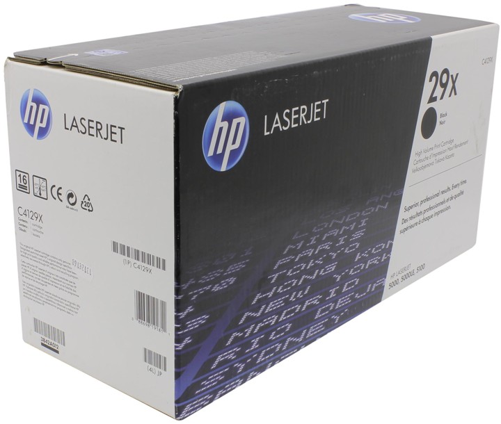 Картридж C4129X HP Тонер-картридж LJ 5000 Series (10 000 стр.) C4129X