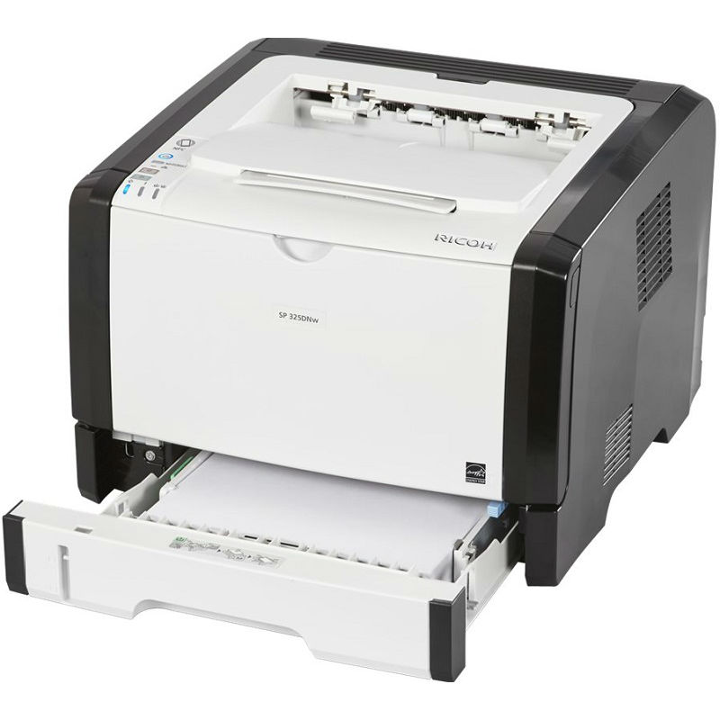 Принтер Ricoh SP 325DNw лазерный A4, 28 стр/мин, 1200x1200 dpi, 128 Мб, дуплекс, подача: 300 лист., вывод: 125 лист., Ethernet, USB, Wi-Fi 407978 407978