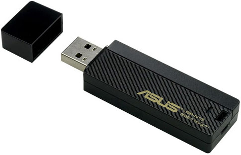 Адаптер Asus USB-N13_C1// WI-FI 802.11n, 300 Mbps USB Adapter ; 90-IG13002E02-0PA0- USB-N13 USB-N13
