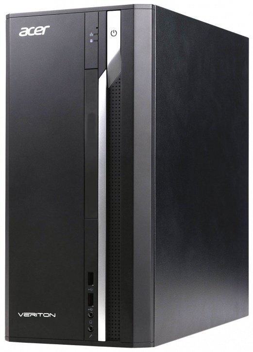 Персональный компьютер Acer Veriton ES2710G MT i3 6100 (3.7)/4Gb/SSD128Gb/HDG530/Free DOS/GbitEth/220W/черный DT.VQEER.078 DT.VQEER.078