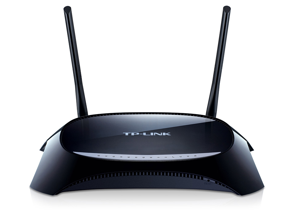 Маршрутизатор TP-Link 300n, модем ADSL2+, VoIP, Annex A, ADSL-сплиттер, 802.11n/g/b, 2 съёмн антенны, 2*FXS, 1*FXO, 2*USB TD-VG3631 TD-VG3631