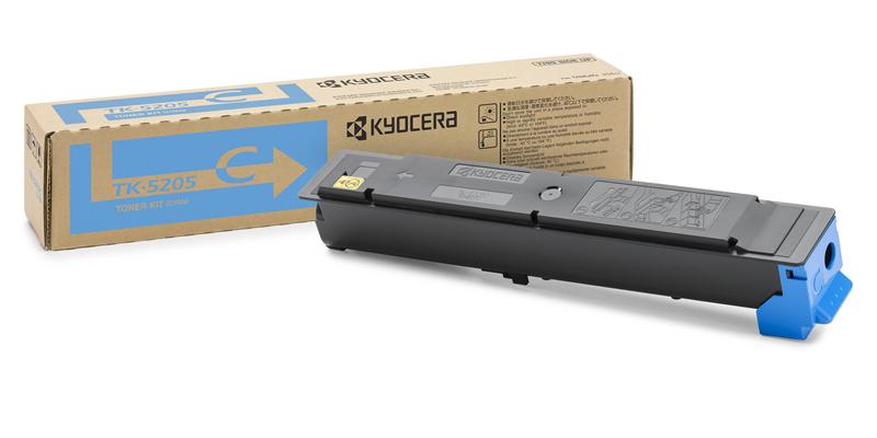 Картридж Kyocera TK-5205C для TASKalfa 356ci Cyan 1T02R5CNL0 1T02R5CNL0