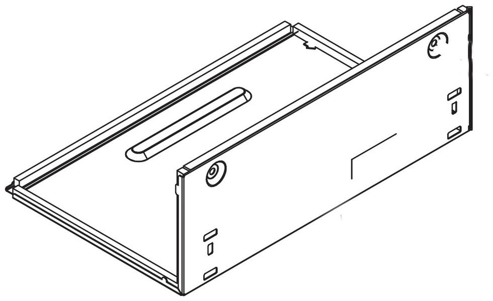 ЗИП HP HPI Spare Parts - Cover bottom (MBM) (RL1-2438-000CN) RL1-2438-000CN RL1-2438-000CN