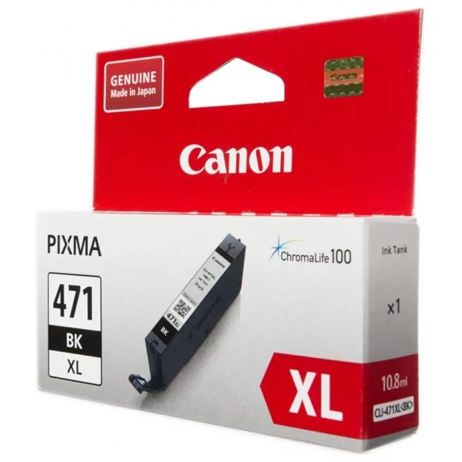 Картридж струйный Canon CLI-471XLBK черный для Canon Pixma MG5740/MG6840/MG7740 (0346C001) 0346C001