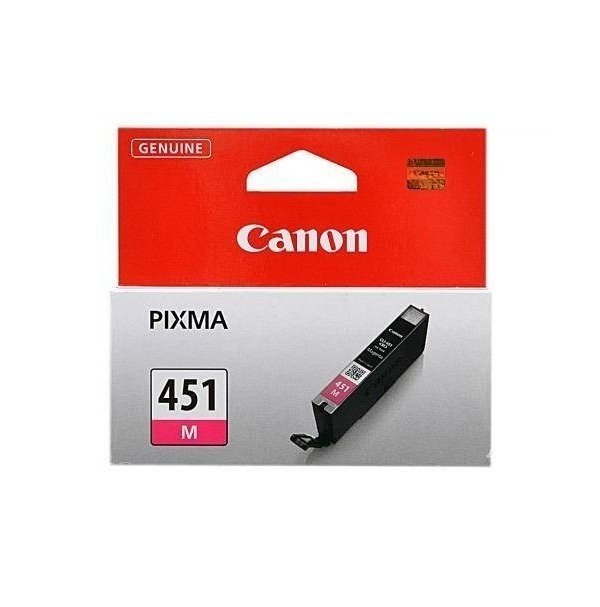 Картридж струйный Canon CLI-451M 6525B001 пурпурный для PIXMA iP7240/MG6340/MG5440 CLI-451M