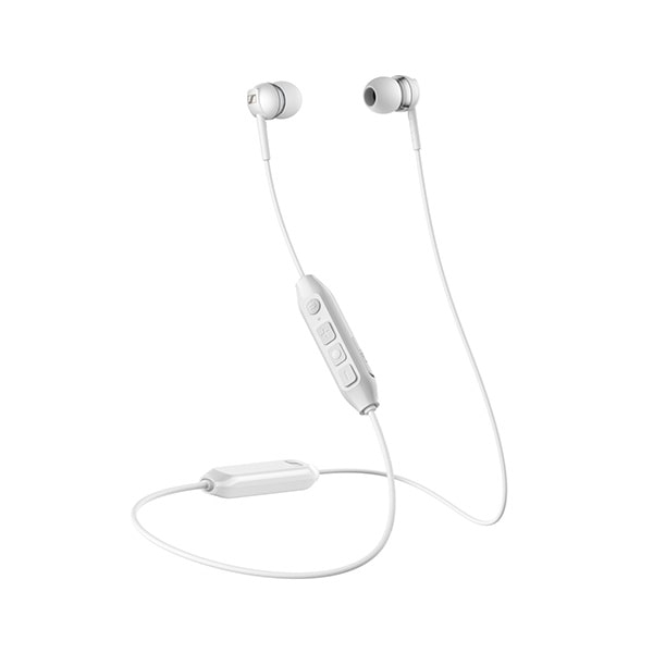 Наушники Sennheiser беспроводные Bluetooth 5.0 внутриканальные 17-20000Гц 112дБ микрофон, до 10 часов работы, чехол, сменные амбюшуры, держатель "воротничок" белые CX150 BT WHITE CX150 BT WHITE