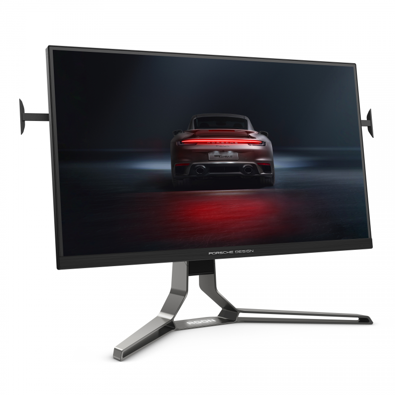 Монитор AOC 31.5'' 16:9 3840x2160(UHD 4K) IPS, nonGLARE, Нет, 144 Гц, 600 cd/m?, H178°/V178°, 1000:1, 80M:1, 1,07 миллиардов цветов, 1ms, VGA, 2xHDMI, DP, USB-Hub, Height adj, Tilt, Swivel, Speakers, 3Y, Black-Grey PD32M PD32M #2