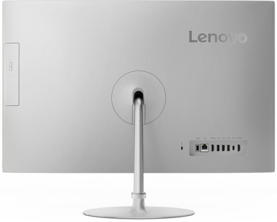 Моноблок Lenovo IdeaCentre AIO 520-27ICB   27" (2560x1440)/Touch/Intel Core i7 8700T(2.4Ghz)/8192Mb/1000+128SSDGb/DVDrw/Int:Intel UHD Graphics 630/BT/WiFi/war 1y/8.83kg/dark silver/W10 + Клавиатура, мышь F0DE004XRK F0DE004XRK