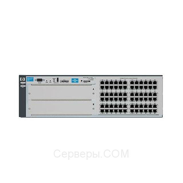 Коммутатор HPE ProCurve 4204 vl 1 x J4839AHP ProCurve Switch, 38.4 Gbps, 630 W, 4 HP ProCurve Switch vl 24-Port J8770A J8770A