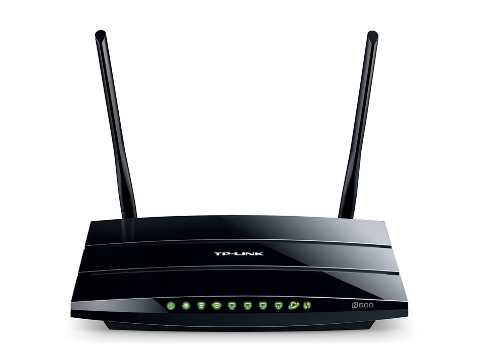 Маршрутизатор TP-Link N600 300т+300фс, 802.11a/b/g/n, 1*Gb WAN+4*Gb LAN, 802.1Q TAG VLAN для IPTV TL-WDR3600 TL-WDR3600