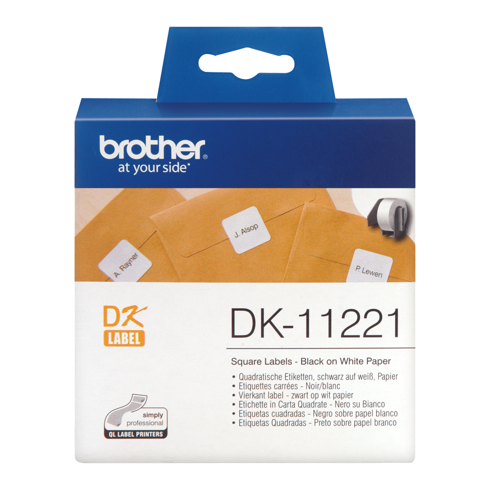 Наклейка Brother DK11221 адресная Box Paper Labels 23ММ DK11221 DK11221 #4