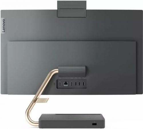 Моноблок Lenovo IdeaCentre AIO 5 24IOB6 23.8"(1920x1080)/Intel Core i5 11400T(1.3Ghz)/8192Mb/256SSDGb/noDVD/Ext:nVidia GeForce MX450(2048Mb)/BT/WiFi/war 1y/black/DOS + Keyboard, mouse USB F0G3001GRK F0G3001GRK