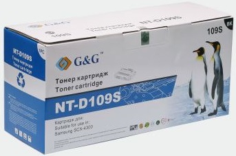 Тонер-картридж G&G для Samsung SCX-4300 (2000стр) NT-D109S NT-D109S #2
