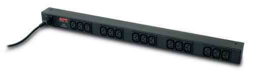 Блок распределения питания APC Rack PDU, Basic, Zero U, 10A, 230V, (15)C13 out; C14 in AP9568 AP9568