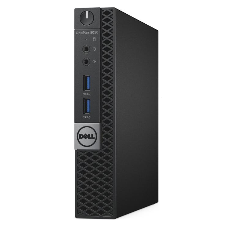 Персональный компьютер Dell OptiPlex 5050 MFF, Ci3 7100T(3.5GHz,3MB,DC), 4(1x4)GB DDR4, SSD 128GB, HD630,VGA, keyb, mouse, Linux,TPM, 3Y Basic NBD (5050-8208) 5050-8208