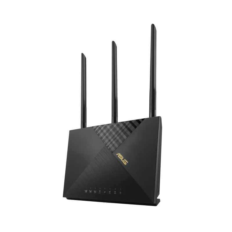 Маршрутизатор ASUS  4G LTE Router (4UTP 1000Mbps,802.11a/b/g/n/ax,SIM slot) 4G-AX56 4G-AX56