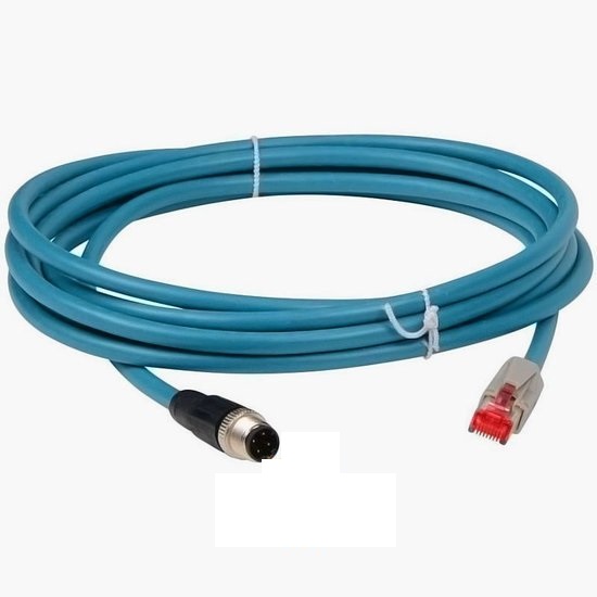 Кабель интерфейсный DataLogic 93A051347 CAB-ETH-M03 M12-IP67 ETHERNET CABLE (3M) 93A051347 93A051347