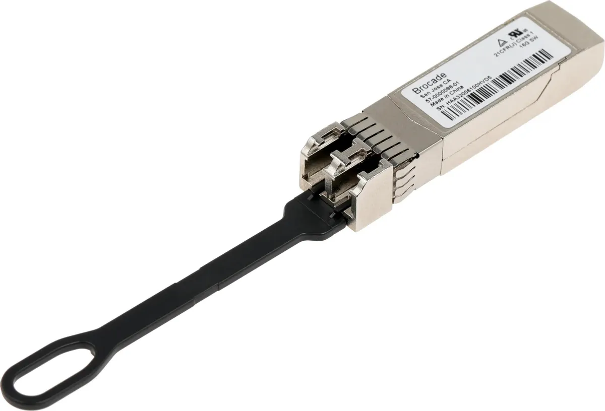 Трансивер Brocade 16Gbit SWL FC SFP+ 300m 850nm Transceiver (XBR-000192, XBR-000193) 57-0000088-01 57-0000088-01