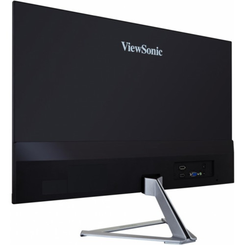 Монитор ViewSonic 23.8" IPS LED, 1920x1080, 4ms, 250cd/m2, 178°/178°, 80Mln:1, D-Sub, HDMI, Display Port, колонки, Silver Black 2 years VX2476-SMHD VX2476-SMHD